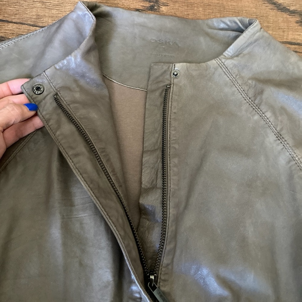 Oska leather jacket - Picture 2 of 7